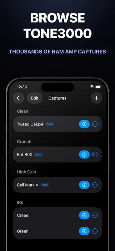 NAM Loader Pedal: AUv3 Plugin screenshot 3 of 5