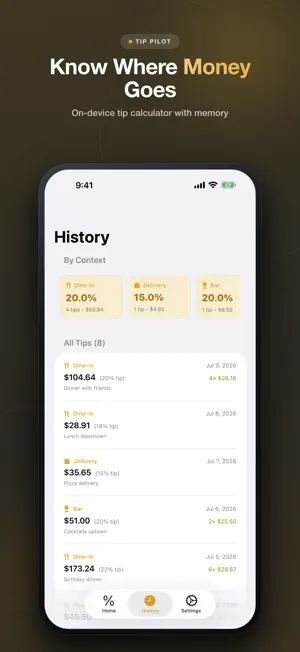 TipPilot screenshot 1