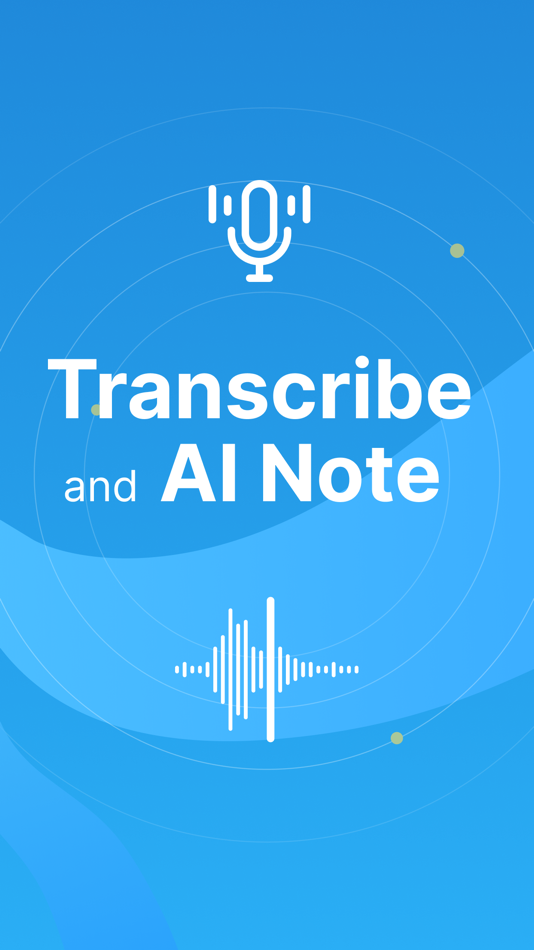#1. Transcribe Now - AI Note Taker (iOS) 由: Omni AI Lab