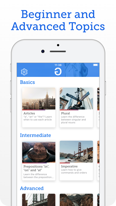 Grammo - Learn English Grammar Screenshot