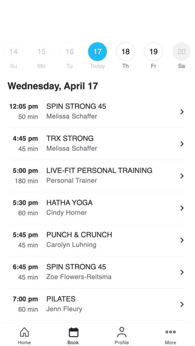 Big Sky Fitness Screenshot