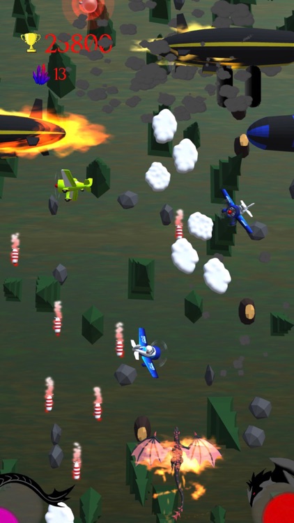 Dragon Crash - Fantasy Shooter screenshot-0