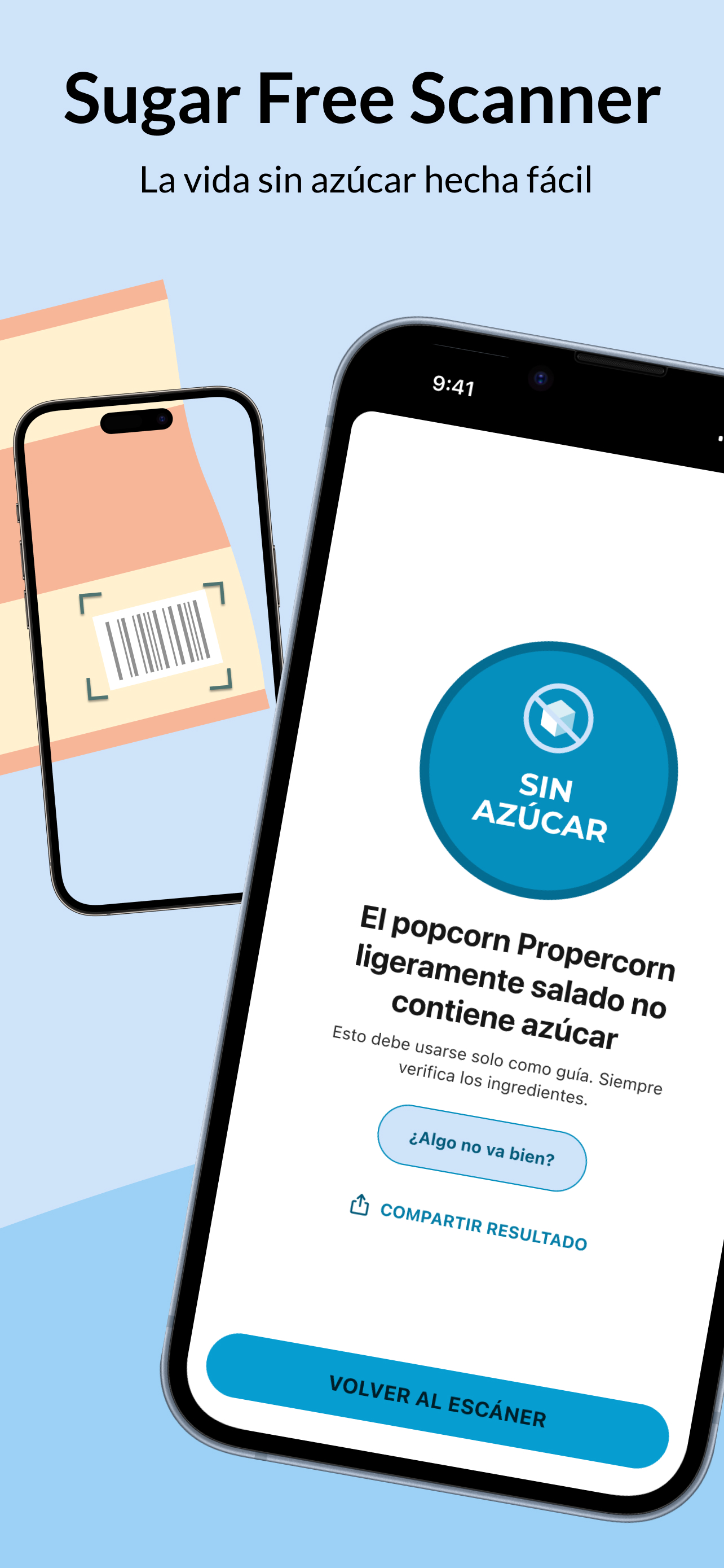 Sugar Free Scanner