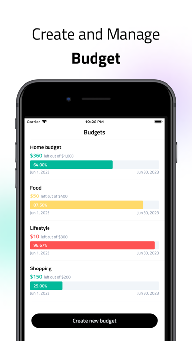 Slog: Budget&Portfolio Tracker Screenshot