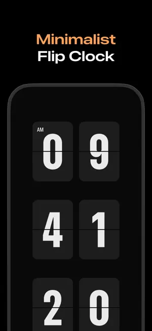 Flip Clock - Time Widget screenshot 1
