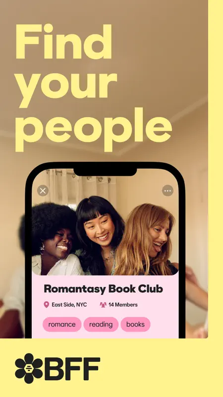 BFF: Make friends & meet up screenshot 1 of 6