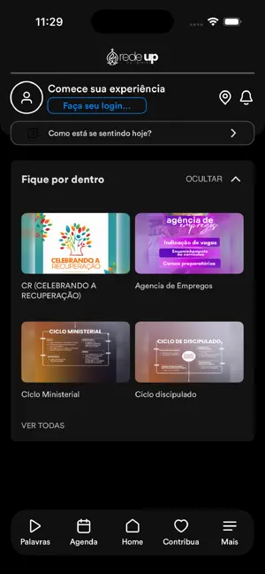 Rede Up - Rede de Igrejas screenshot 1
