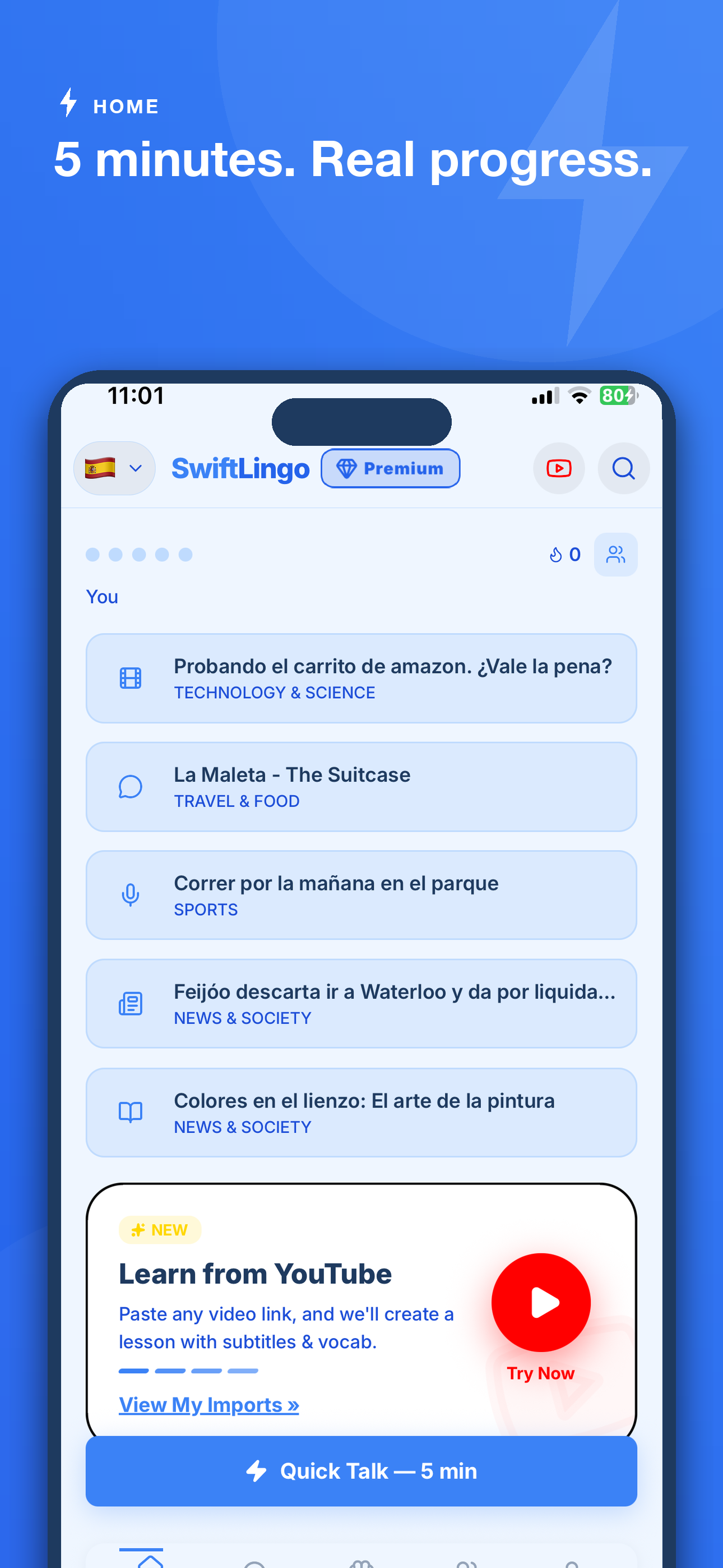Learn Korean - SwiftLingo screenshot 2