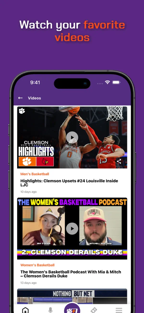 Screenshot #3 pour Clemson Tigers