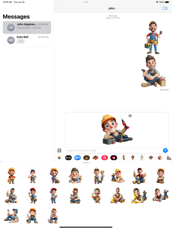 Screenshot #6 pour Happy DIY Stickers