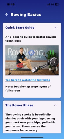 The RowAlong App Screenshot 5 of 10