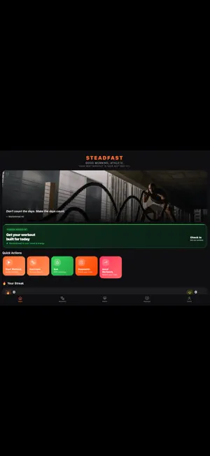Steadfast Fit screenshot 1