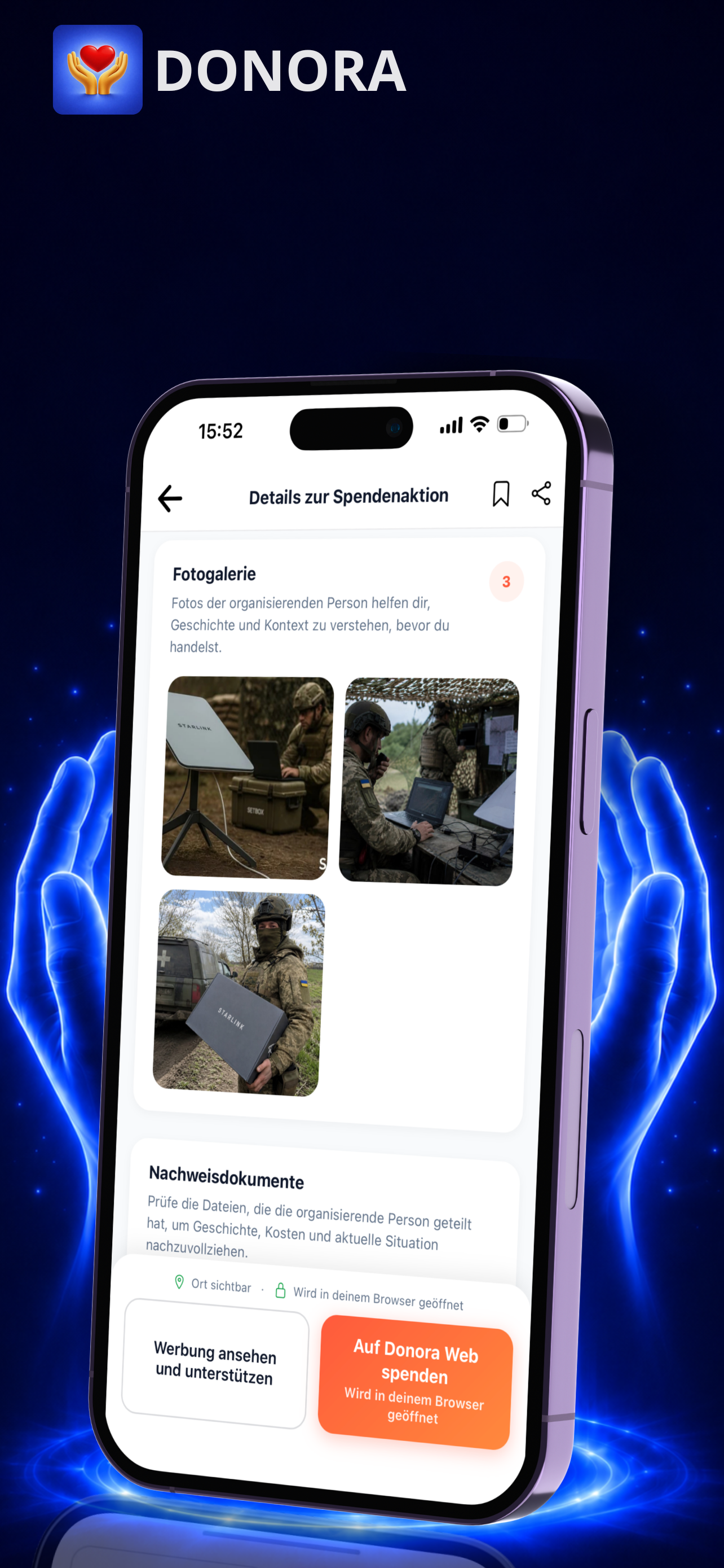Donora Help AI: Donate & Help