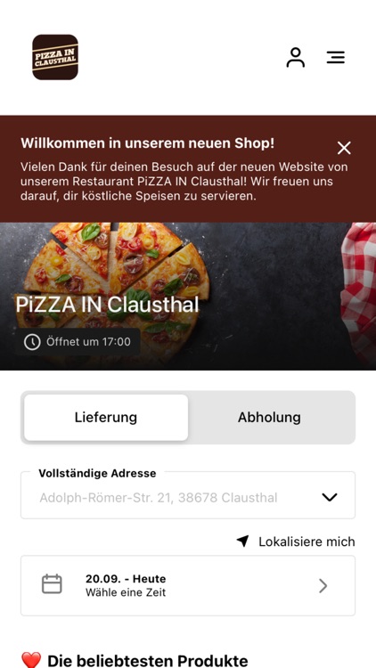 PiZZA IN Clausthal