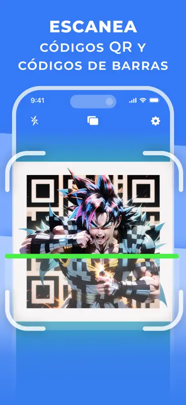 Lector QR & Códigos Barra screenshot 1 of 6