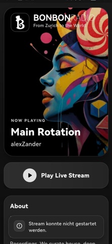 Bonbon Radio screenshot