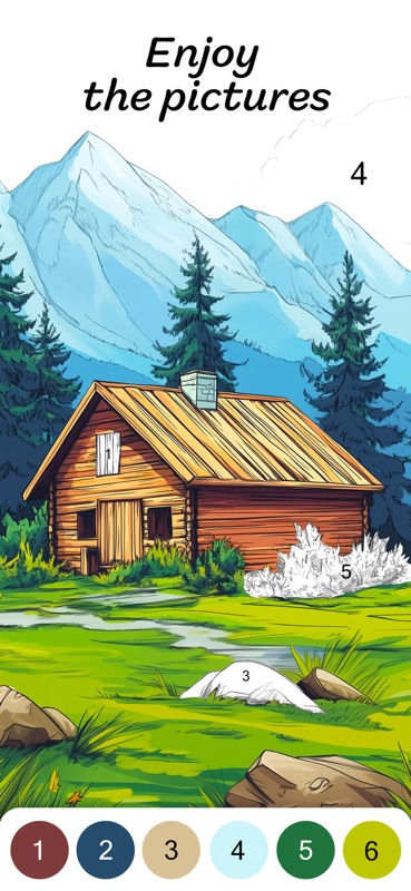 Color by Numbers for Adults screenshot 3