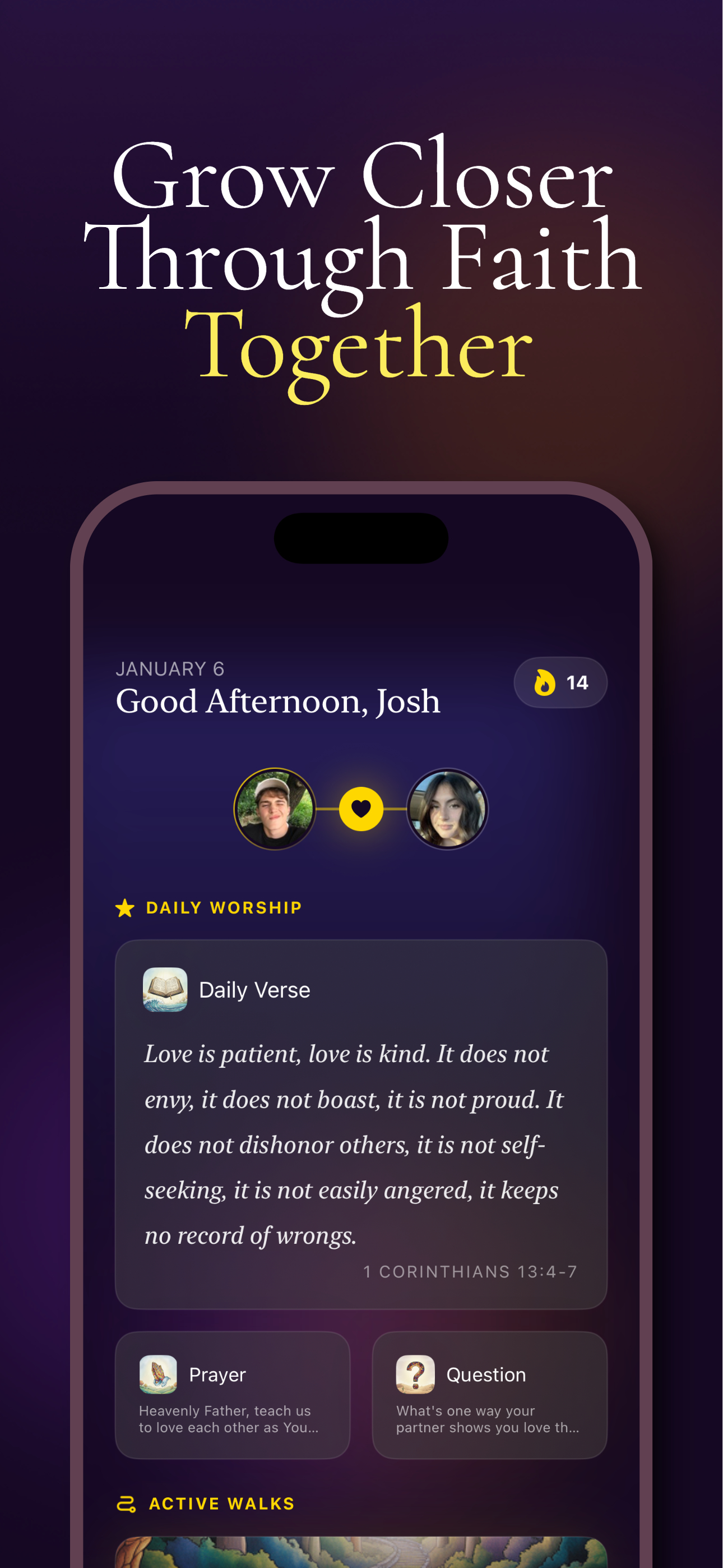 Faithful: Couples App