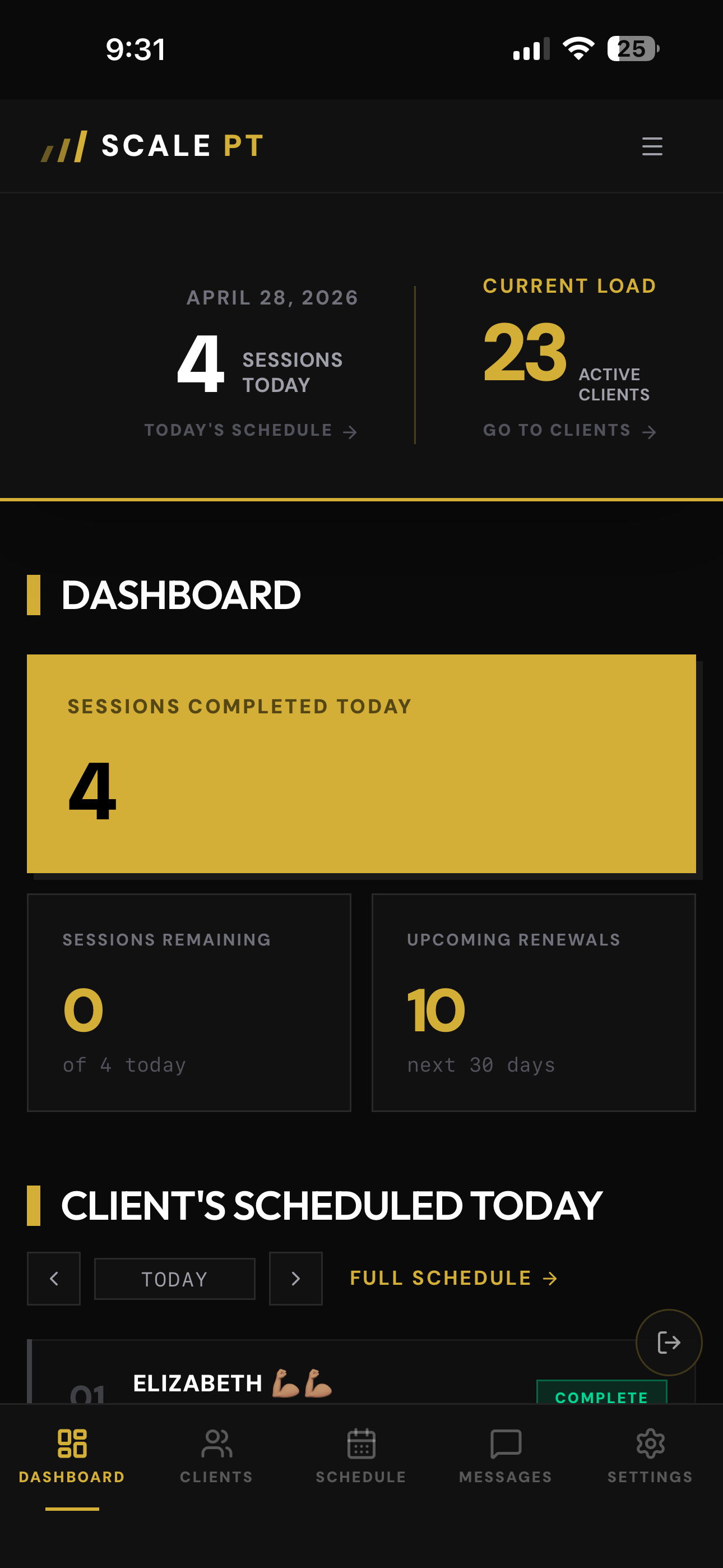 ScalePT - Trainer Business App screenshot 4