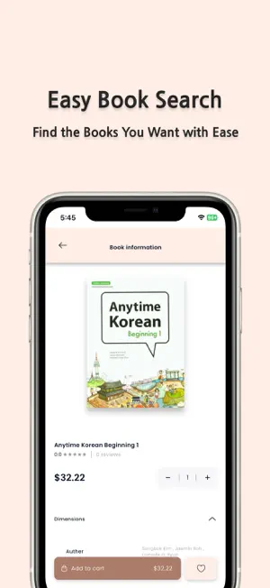 Books On Korea - Book Ordering screenshot 1
