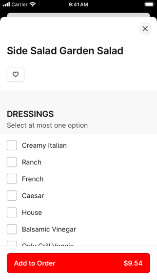 App screenshot