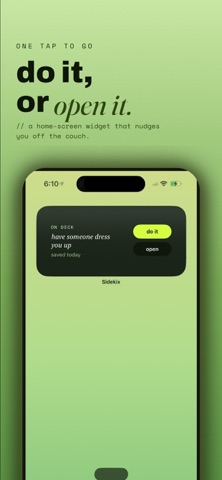 Sidekix iPhone screenshot