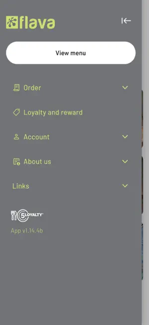 Cafe Flava screenshot 1