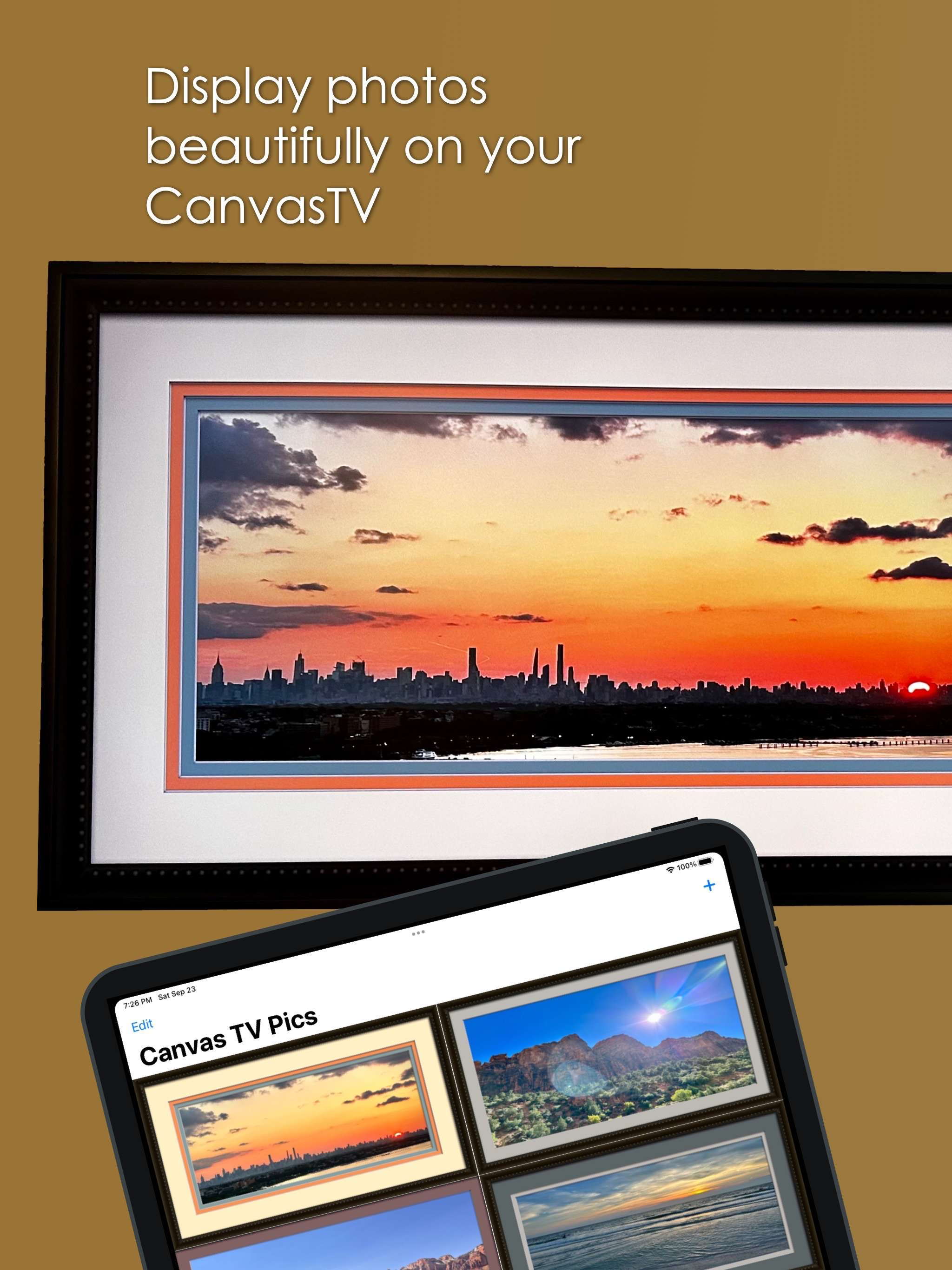 Canvas TV Pics