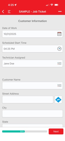 MobileForms4Less screenshot