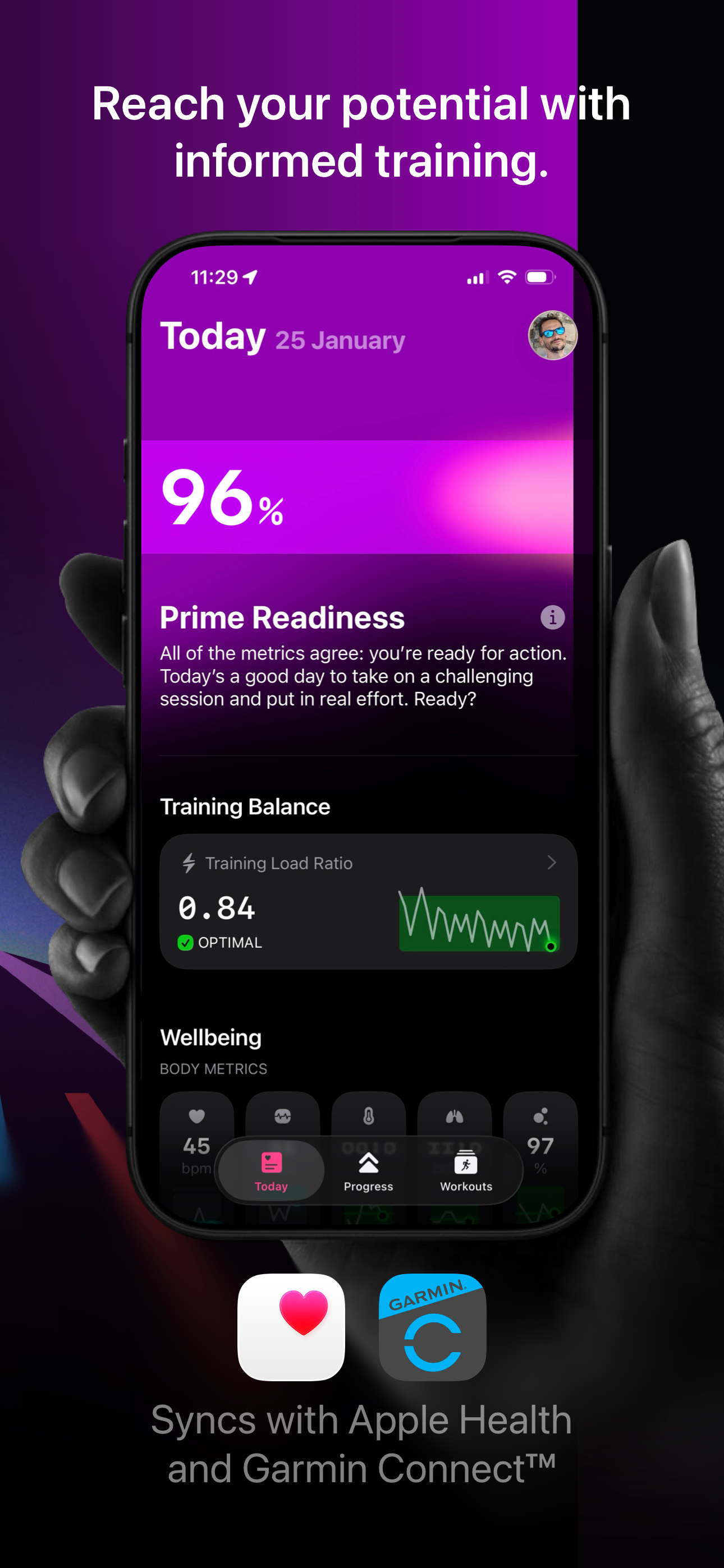 The Outsiders Fitness Tracker screenshot 2