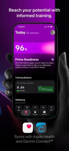 The Outsiders Fitness Tracker iPhone screenshot