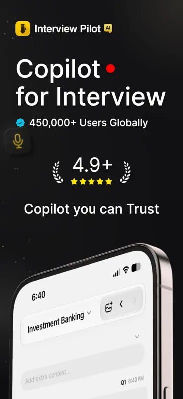 Interview Pilot: AI Copilot screenshot 1 of 7