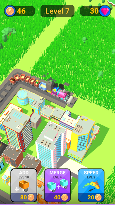 Rail City: Idle game Screenshot