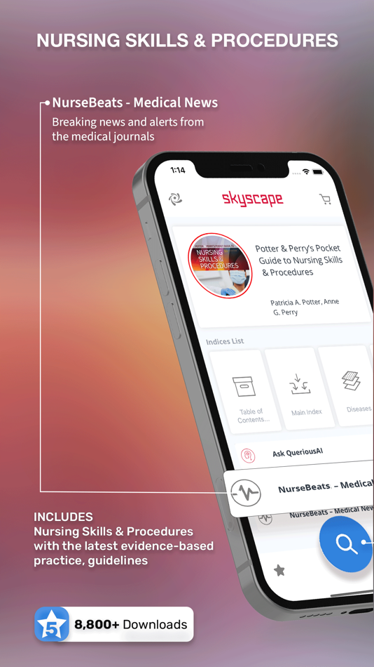 #1. Nursing Skills & Procedures (iOS) 由: Skyscape Medpresso Inc