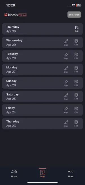 Kinesis Pro ELD screenshot 3
