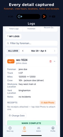 Workzone Pro screenshot