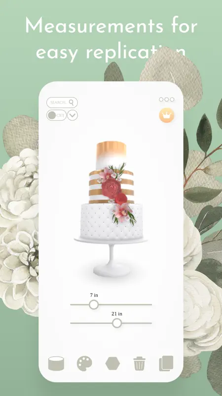 Bakely Wedding Cake Decorating screenshot 6 of 7