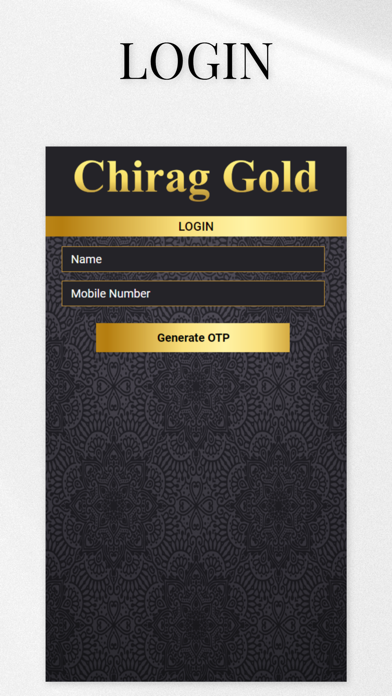 Chirag Bullion Screenshot