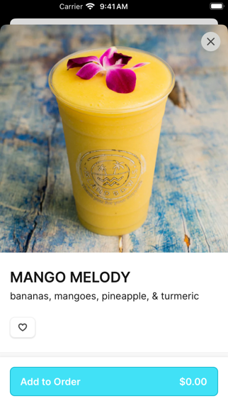 Aruba Island Bowls Cafe iPhone screenshot 4 - Food & Drink app