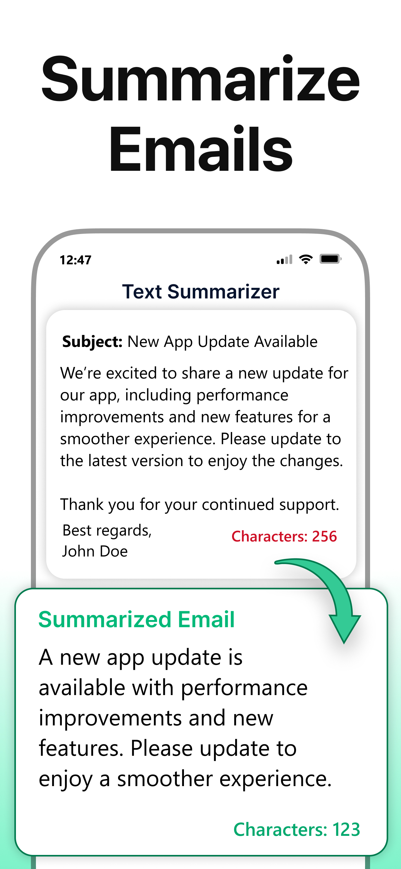 Text Summarizer screenshot 5