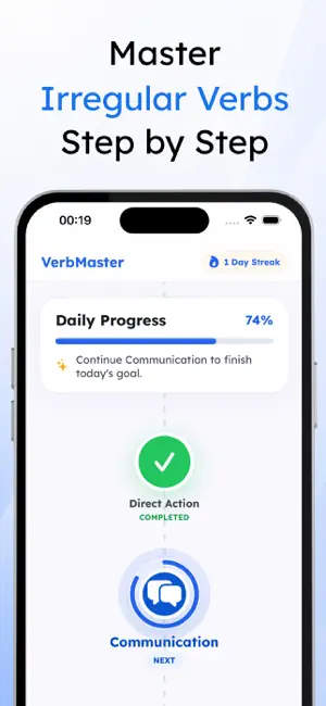 English Irregular Verb Forms screenshot 2