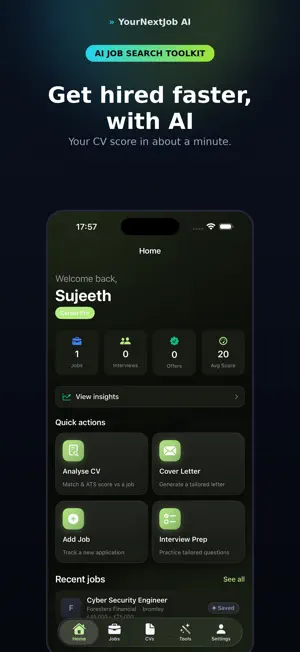 YourNextJob AI: AI Job Search screenshot 3