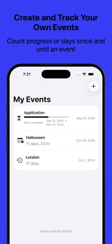 Trump Progressbar: TimeTracker screenshot