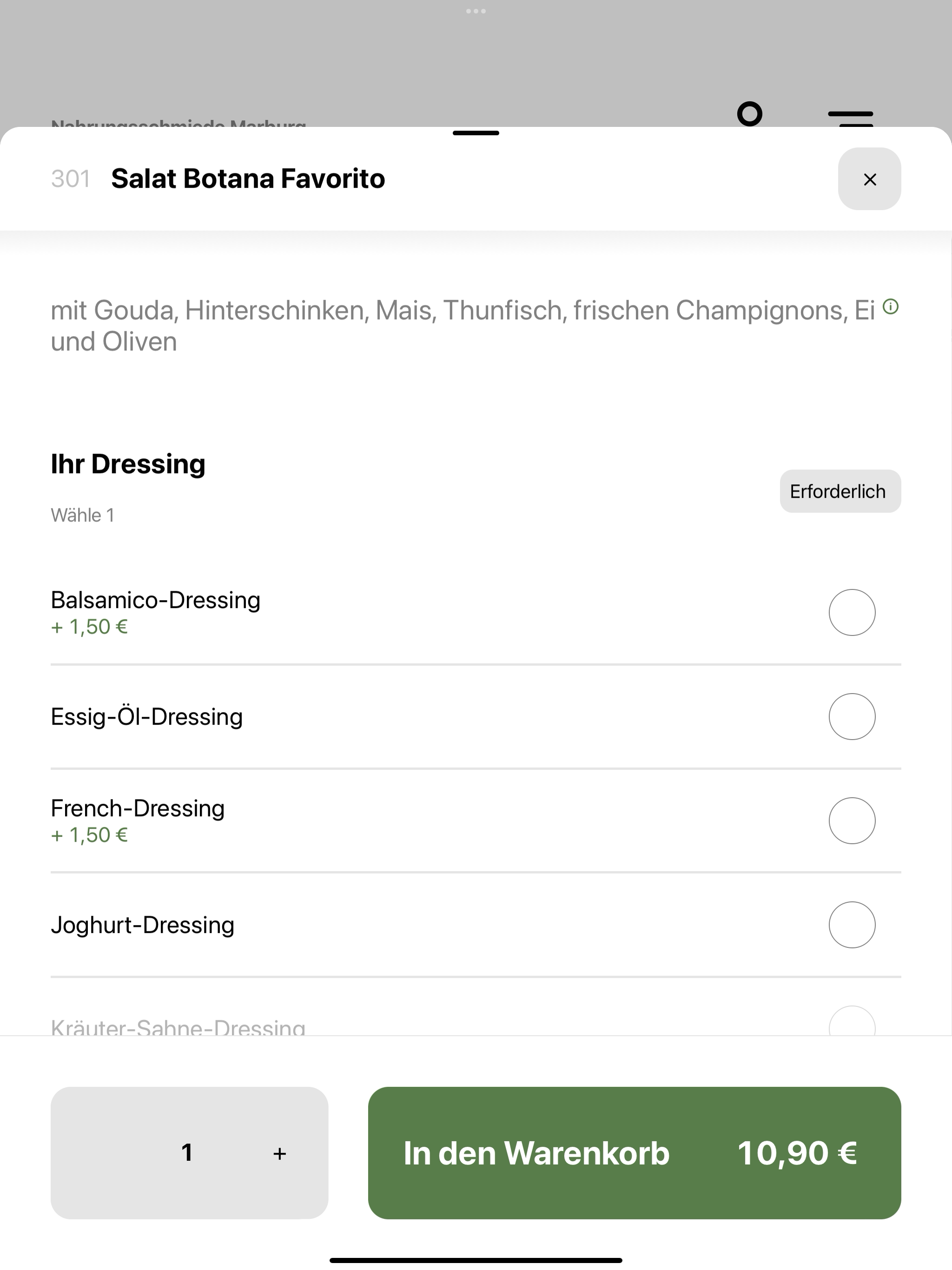 Nahrungsschmiede Marburg