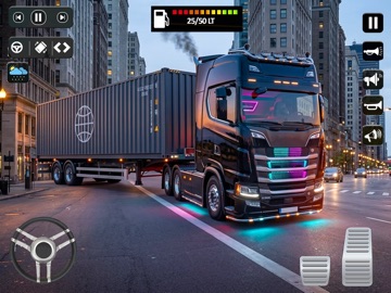 Euro Truck Driving Truck Games iPad screenshot