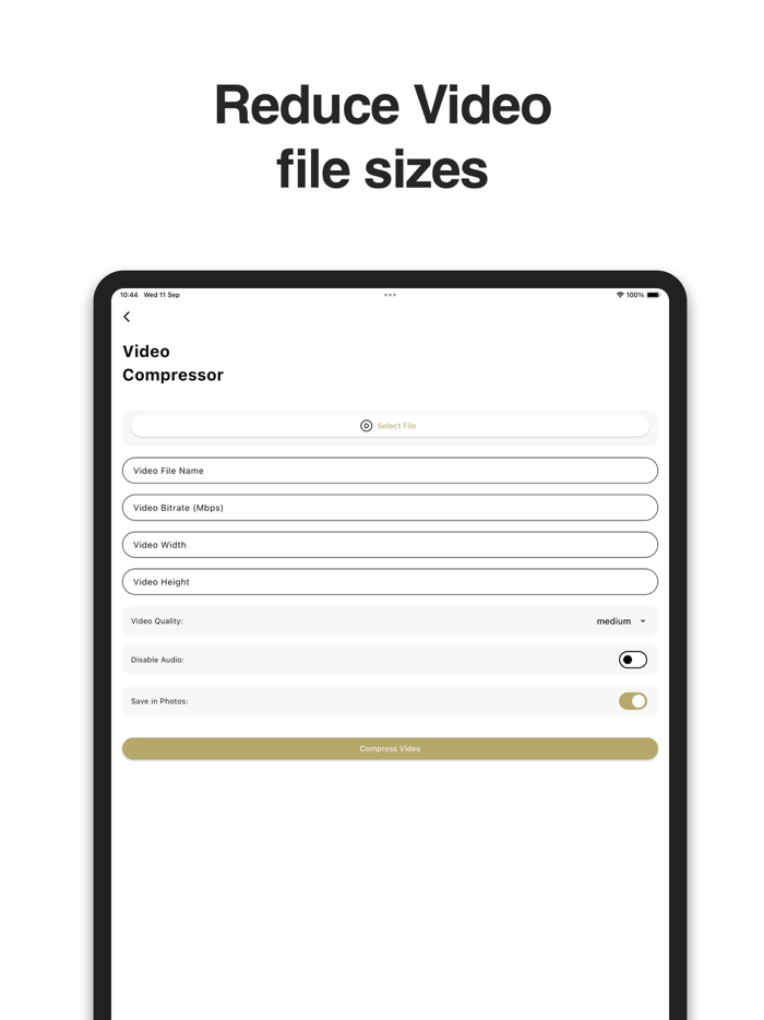 Comprezio Video Compressor