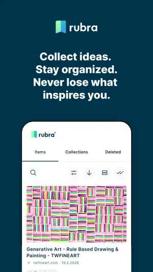 rubra - Bookmarks and notes screenshot 1