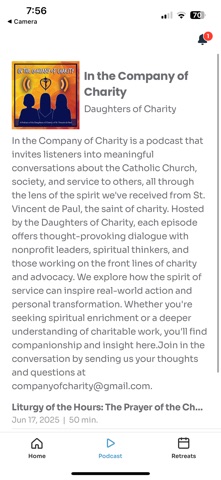 Daughters of Charity Vocations iPhone screenshot