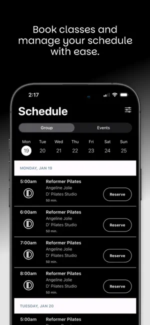 D Pilates Studio screenshot 3