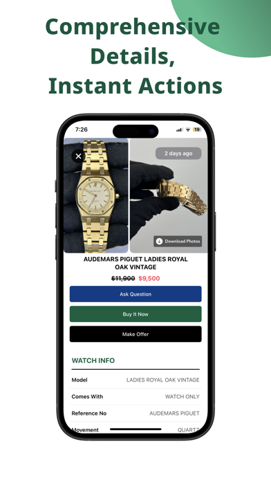 Brickell Watches Screenshot
